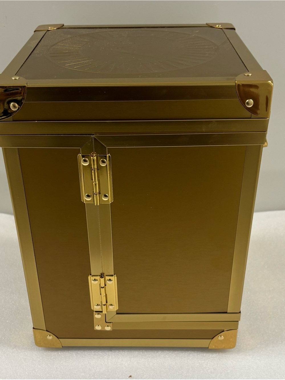 Rare ~Azzaro Forever Wanted Elixir Case ONLY ~Luxe Gold Finish - Picture 6 of 9